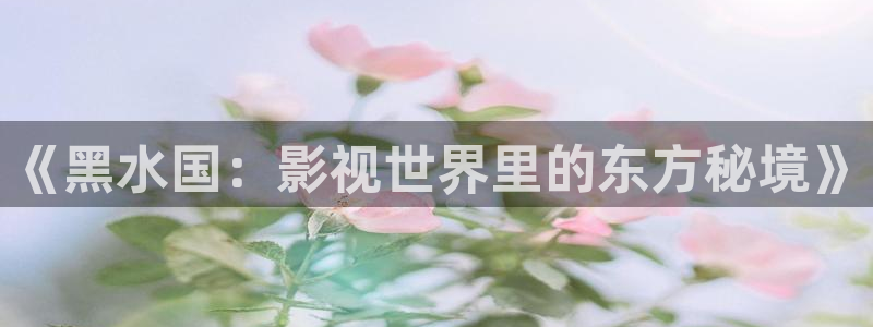 秋霞理论高清电影：《黑水国：影视世界里的东方秘境》